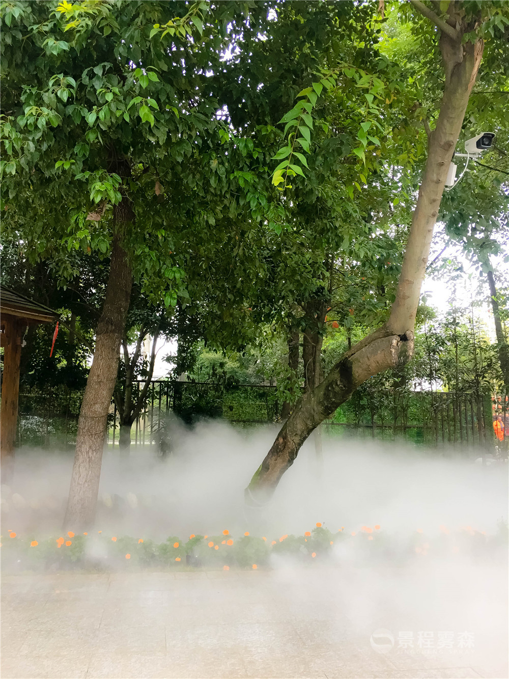火鍋店噴霧降溫 噴霧降溫