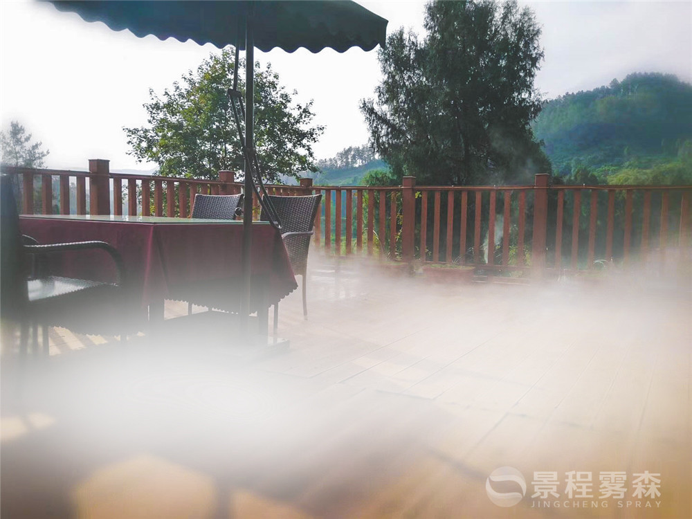 達州榭山莊園噴霧降溫