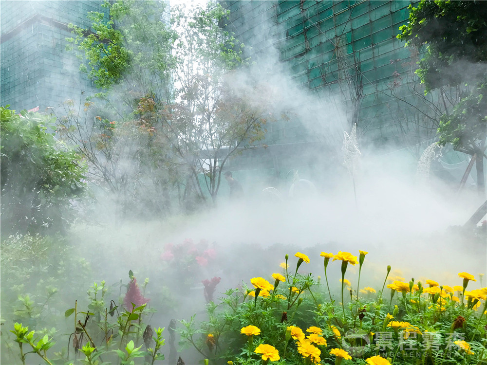 綠植景觀造霧 景觀造霧