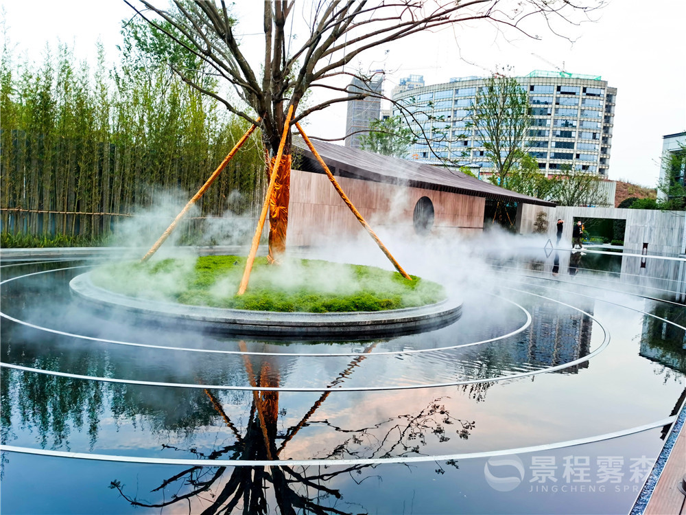 售樓部人造霧