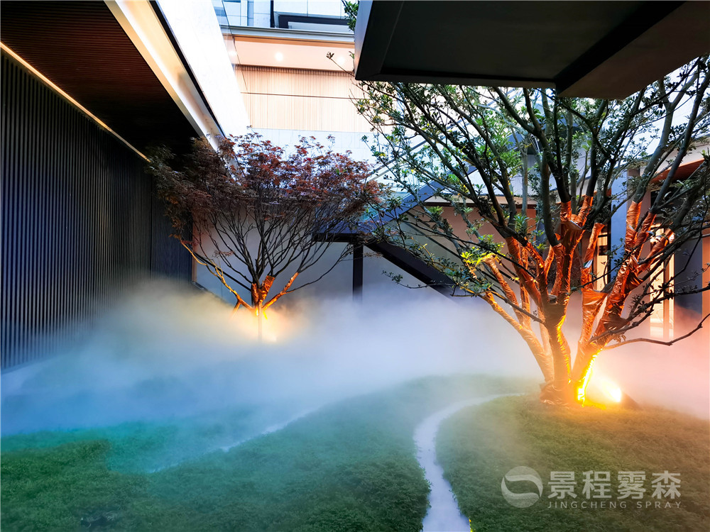 售樓部人造霧