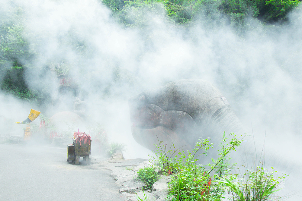 景區(qū)人造霧景觀 景區(qū)人造霧